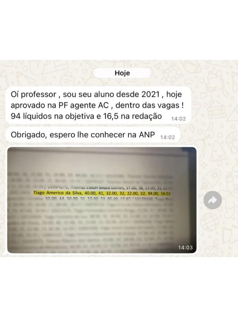 Prova de aprovação 7