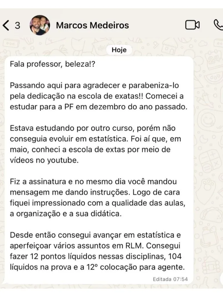Prova de aprovação 12