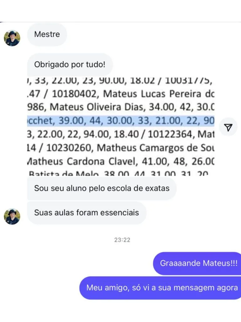 Prova de aprovação 15
