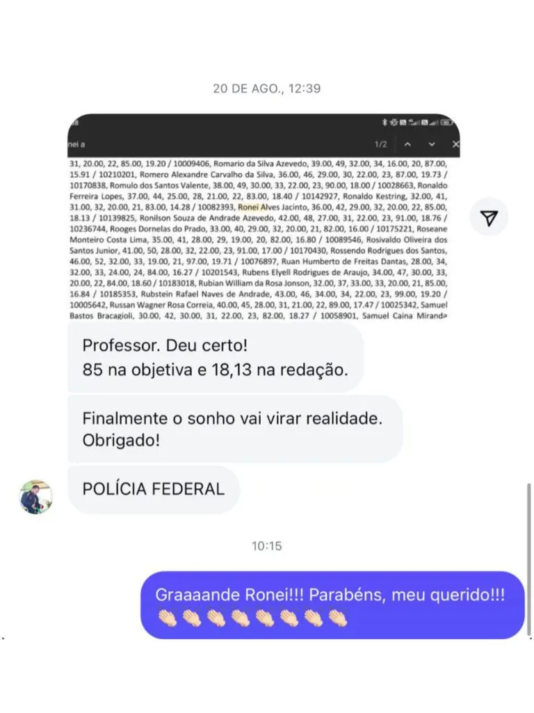 Prova de aprovação 16