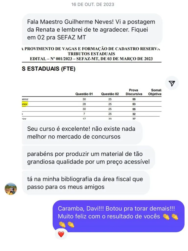 Prova de aprovação 22