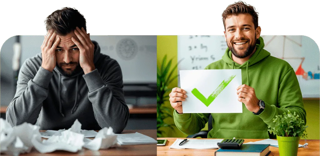 Resultados dos alunos