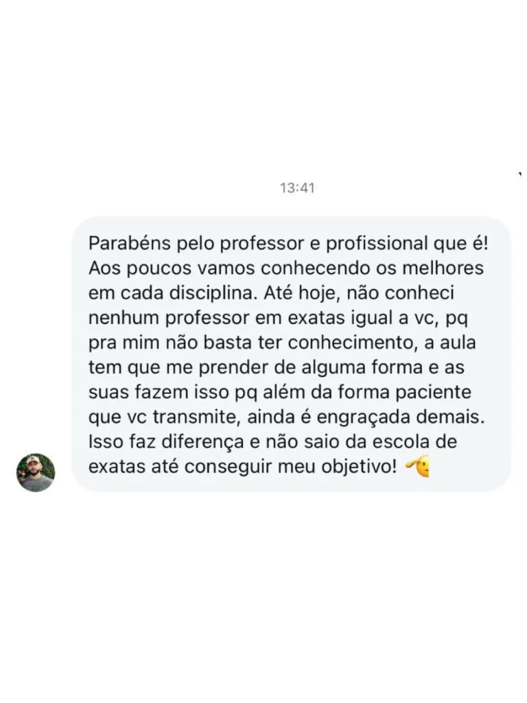 Resultado de aluno 2