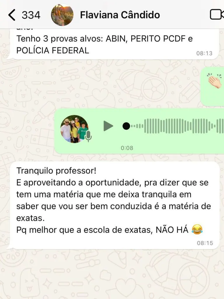 Resultado de aluno 4